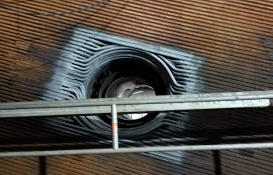 HOV Thermal Spray Coating on Burner Area